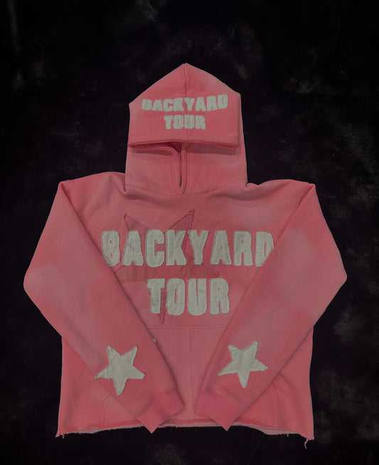 Pink and White "Money Motivated" Hoodie